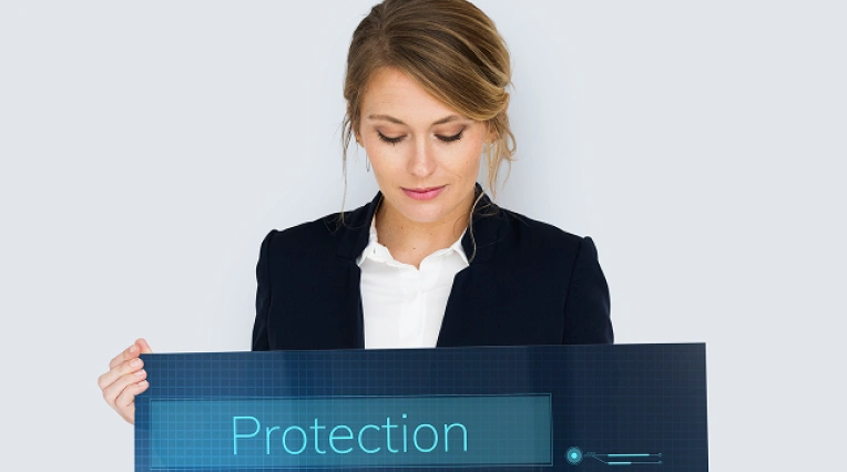 Endpoint-to-end-point security for device protection at the workplace